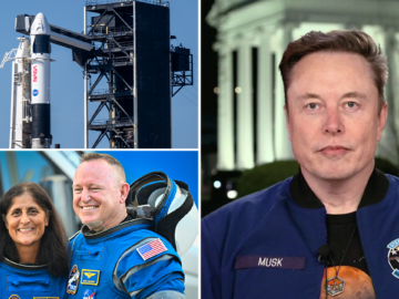 Elon Musk offers his 'congratulations' after SpaceX rescues stranded astronauts